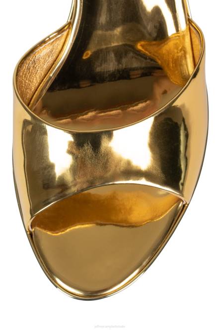 Jeffrey Campbell droom verder NDHB968 platform sandaal gouden patent vrouwen