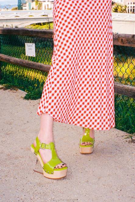 Jeffrey Campbell gallerij NDHB944 platform sandaal groen lakzilver vrouwen