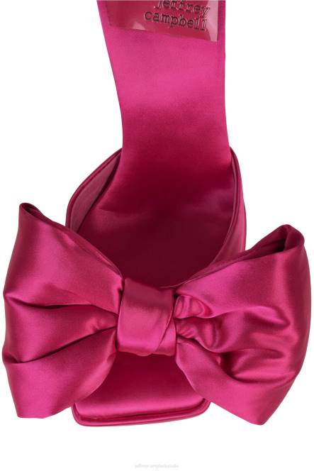 Jeffrey Campbell gazenia NDHB999 platform sandaal fuchsia satijn vrouwen