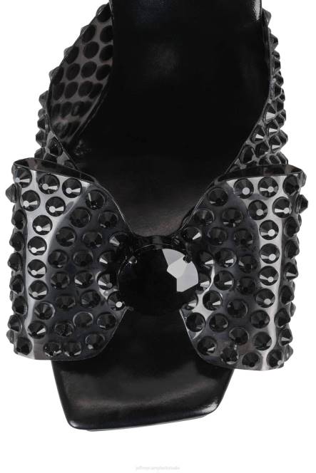 Jeffrey Campbell gemina NDHB1020 platform sandaal zwarte combi vrouwen