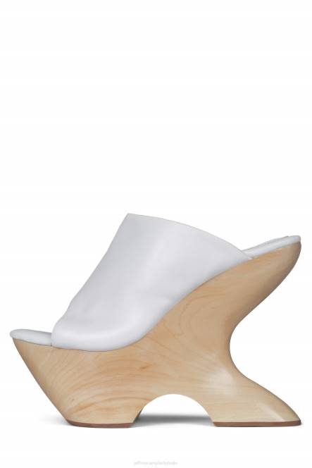 Jeffrey Campbell gia-2 NDHB1070 platform sandaal wit vrouwen