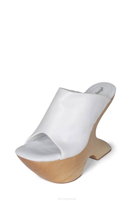 Jeffrey Campbell gia-2 NDHB1070 platform sandaal wit vrouwen