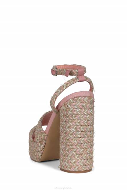 Jeffrey Campbell gieren NDHB1174 platform sandaal roze multi vrouwen