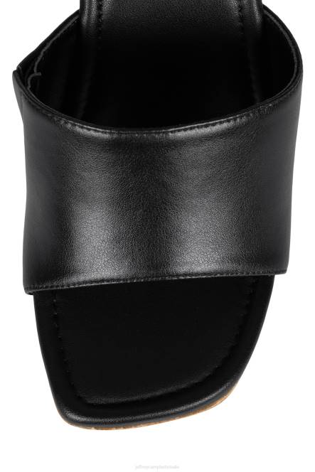 Jeffrey Campbell helder NDHB1063 platform sandaal zwart naturel vrouwen