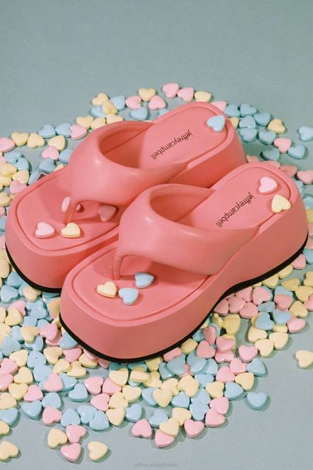 Jeffrey Campbell huilebalk NDHB246 platform sandaal roze vrouwen