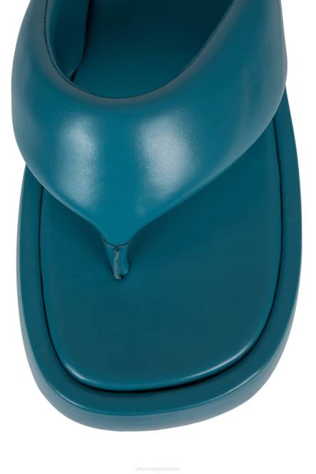 Jeffrey Campbell huilebalk NDHB247 platform sandaal blauw vrouwen