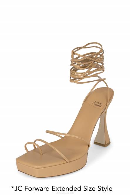 Jeffrey Campbell islabon NDHB1213 platform sandaal natuurlijk vrouwen