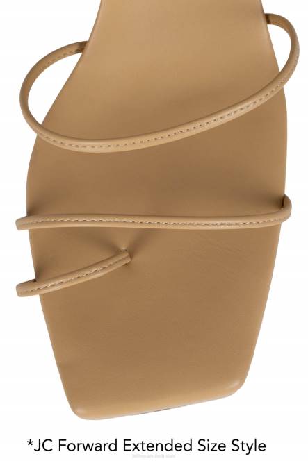 Jeffrey Campbell islabon NDHB1213 platform sandaal natuurlijk vrouwen