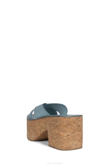 Jeffrey Campbell itzelie NDHB1136 platform sandaal lichtblauw vrouwen