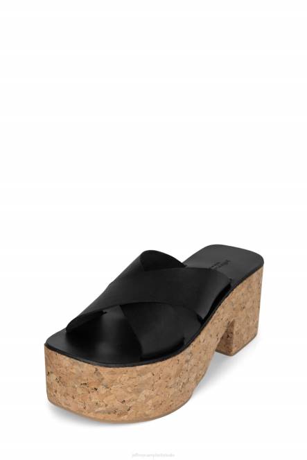 Jeffrey Campbell itzelie NDHB1137 platform sandaal zwart vrouwen
