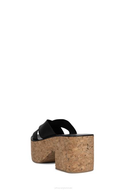 Jeffrey Campbell itzelie NDHB1137 platform sandaal zwart vrouwen