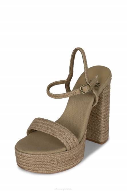 Jeffrey Campbell jachtig NDHB1171 platform sandaal bruinen vrouwen