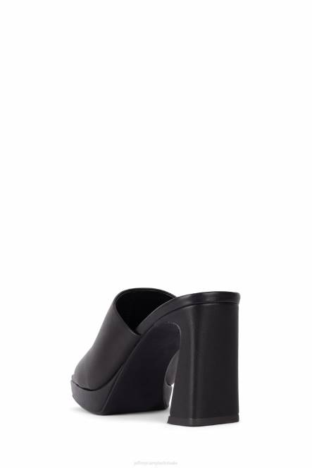 Jeffrey Campbell kaviaar NDHB1080 platform sandaal zwart vrouwen