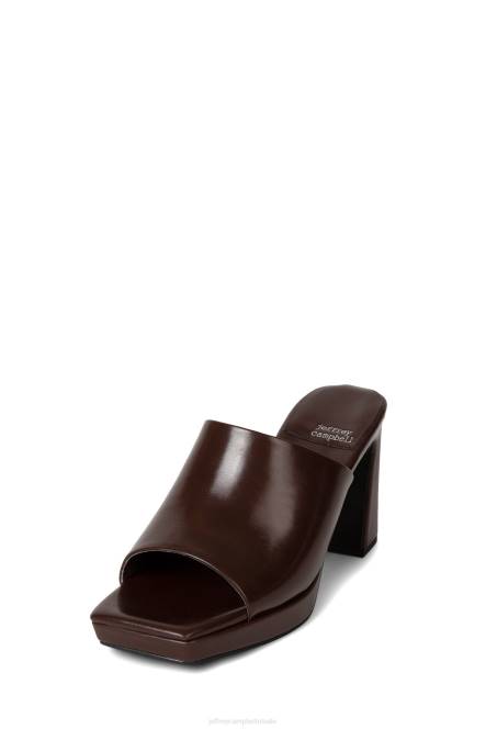 Jeffrey Campbell kaviaar NDHB1081 platform sandaal bruin vrouwen