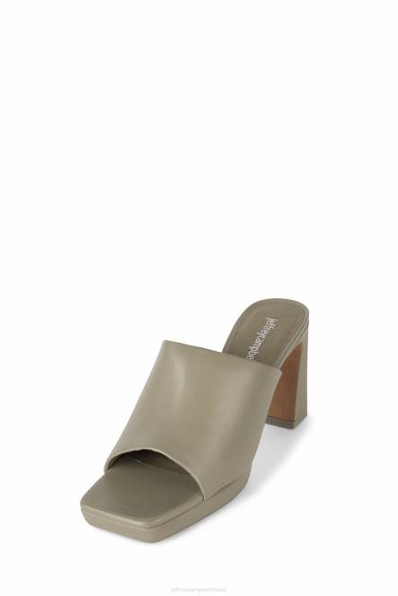 Jeffrey Campbell kaviaar NDHB1215 platform sandaal olijf vrouwen