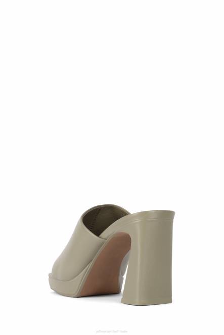 Jeffrey Campbell kaviaar NDHB1215 platform sandaal olijf vrouwen