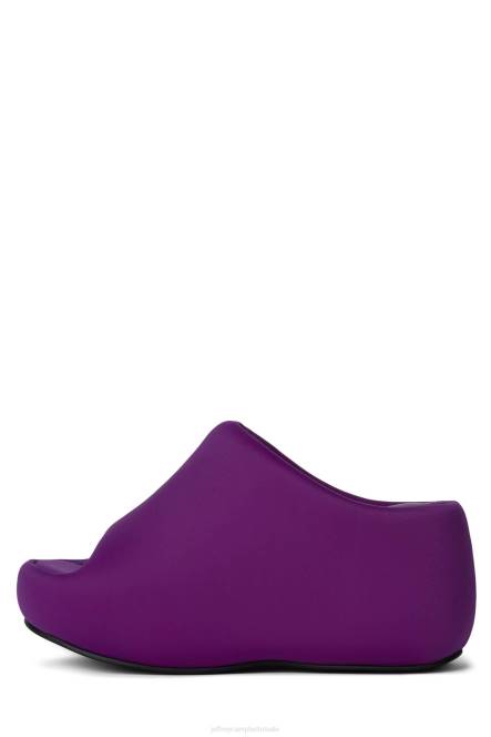 Jeffrey Campbell kruiser NDHB7 platform sandaal paars neopreen vrouwen