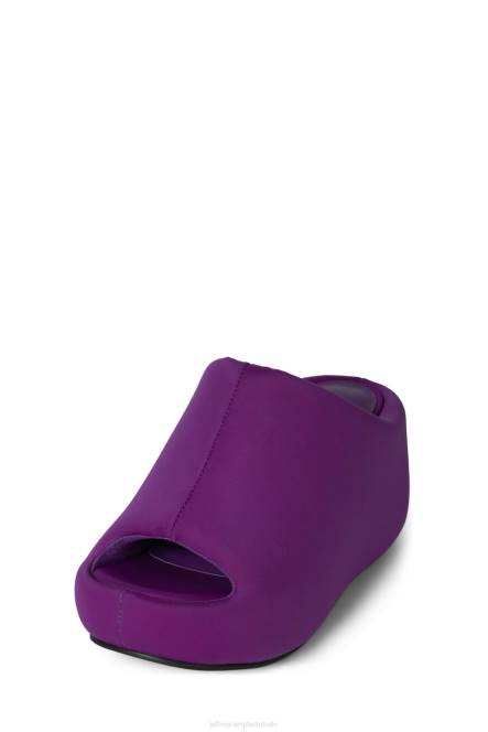 Jeffrey Campbell kruiser NDHB7 platform sandaal paars neopreen vrouwen