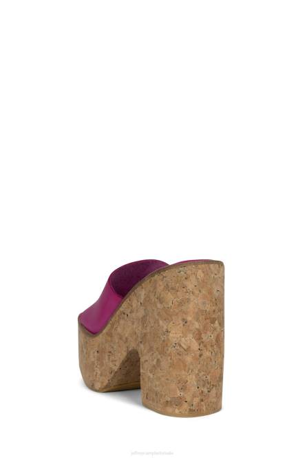 Jeffrey Campbell luciana NDHB1138 platform sandaal fuchsia vrouwen