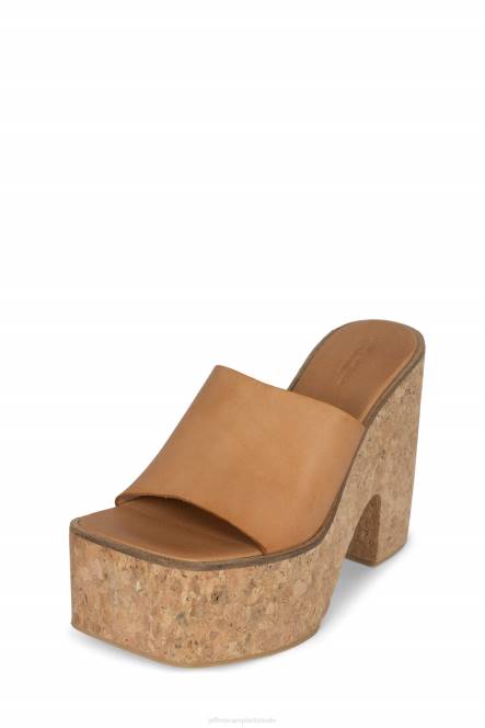 Jeffrey Campbell luciana NDHB1139 platform sandaal natuurlijk vrouwen