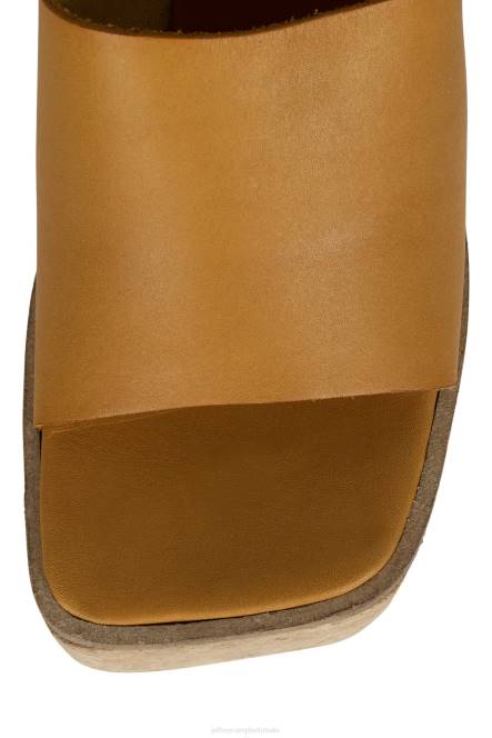 Jeffrey Campbell luciana NDHB1140 platform sandaal mosterd vrouwen