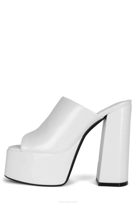 Jeffrey Campbell luna-luv NDHB1221 platform sandaal ivoor vrouwen