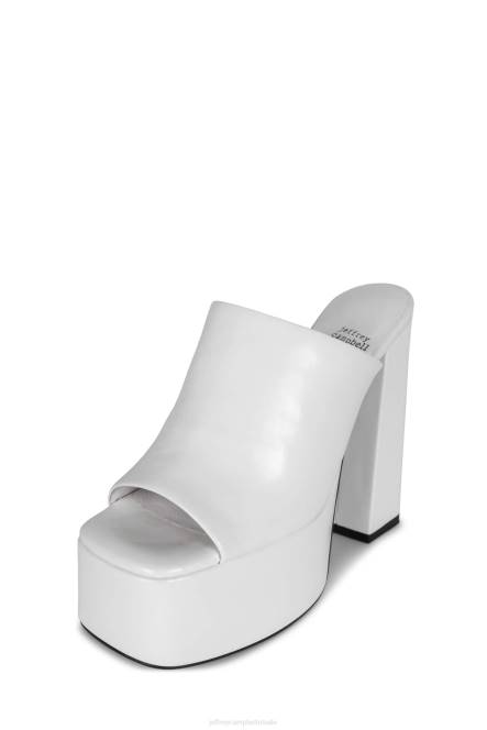 Jeffrey Campbell luna-luv NDHB1221 platform sandaal ivoor vrouwen