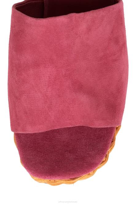 Jeffrey Campbell magda-wkr NDHB1189 platform sandaal roze suède vrouwen