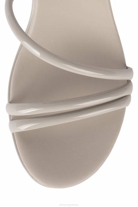 Jeffrey Campbell mamba NDHB949 platform sandaal grijs patent vrouwen