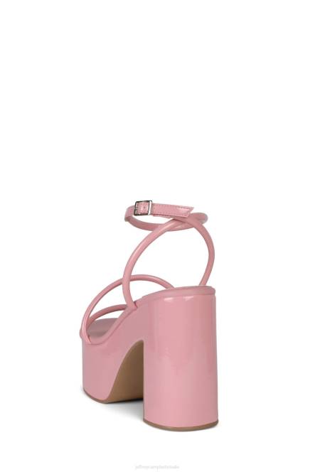 Jeffrey Campbell mamba NDHB951 platform sandaal roze patent vrouwen
