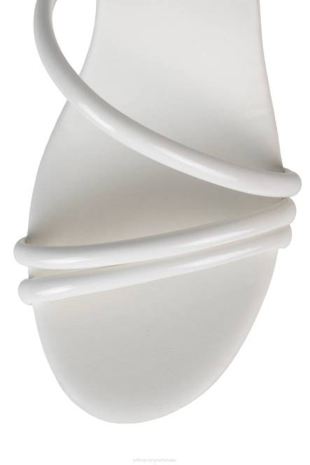 Jeffrey Campbell mamba NDHB952 platform sandaal wit patent vrouwen