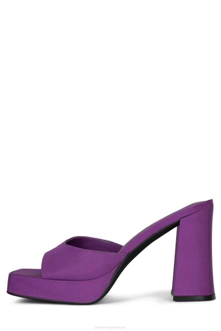 Jeffrey Campbell negentig NDHB1016 platform sandaal paars mislukt vrouwen