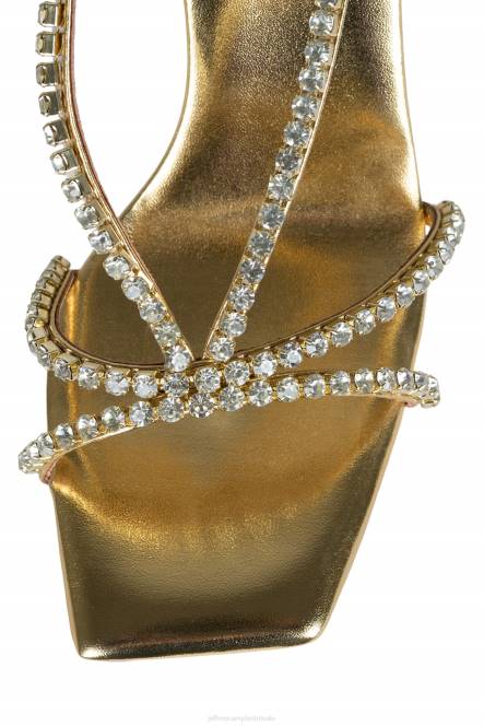 Jeffrey Campbell nuite NDHB1155 platform sandaal goud Zilver vrouwen