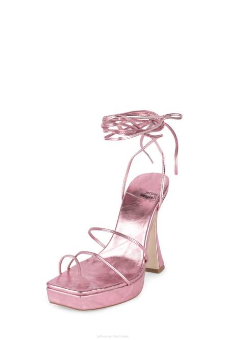 Jeffrey Campbell primadonna NDHB1083 platform sandaal roze metaal vrouwen