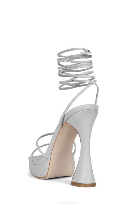 Jeffrey Campbell primadonna NDHB1178 platform sandaal grijs vrouwen