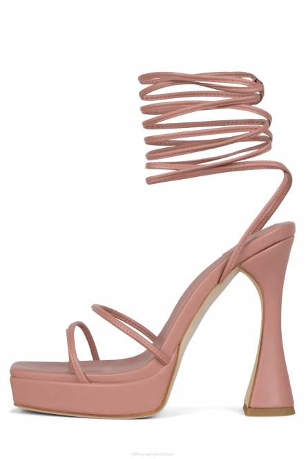 Jeffrey Campbell primadonna NDHB1179 platform sandaal stoffig roze vrouwen