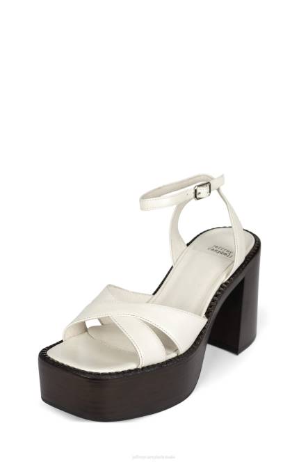 Jeffrey Campbell producent NDHB1164 platform sandaal ijsbruine Poolse stapel vrouwen