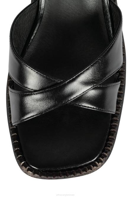 Jeffrey Campbell producent NDHB1165 platform sandaal zwartbruine Poolse stapel vrouwen