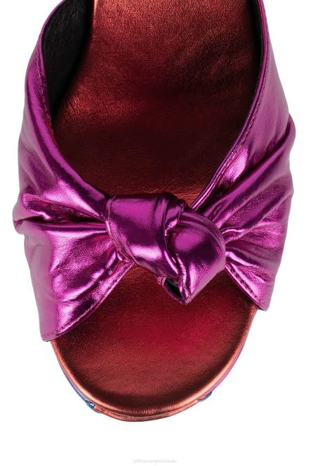 Jeffrey Campbell riskybz-lp NDHB1078 platform sandaal helder metallic multi vrouwen