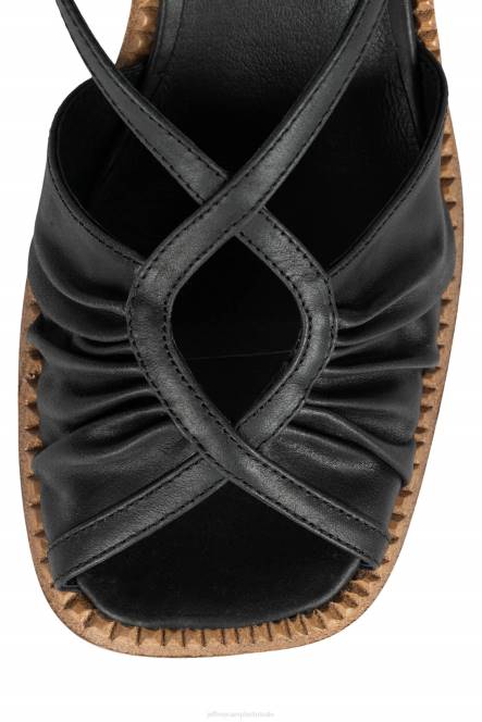 Jeffrey Campbell rock'n'roll NDHB1058 platform sandaal zwart vrouwen