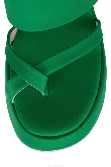 Jeffrey Campbell sfeer-2 NDHB1147 platform sandaal groen neopreen vrouwen