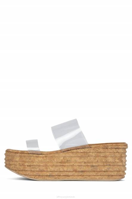 Jeffrey Campbell trejo's NDHB1166 platform sandaal duidelijk vrouwen