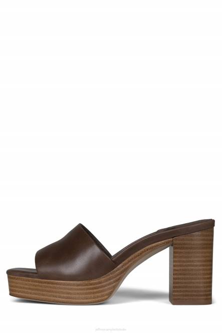 Jeffrey Campbell tresor NDHB1126 platform sandaal taupe natuurlijke stapel vrouwen