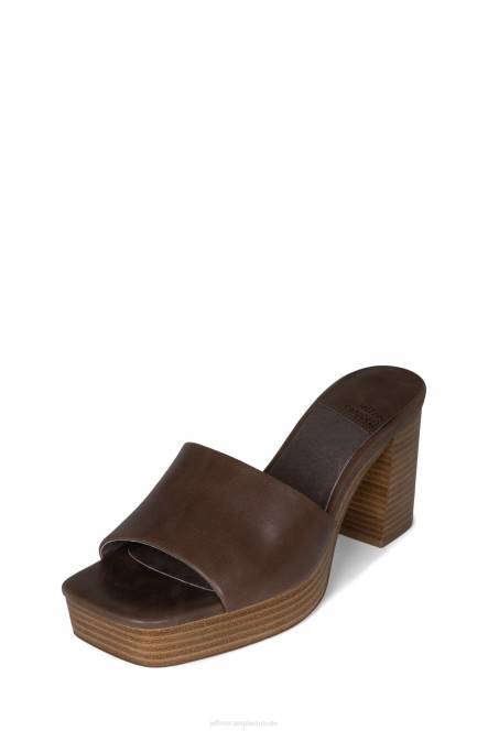 Jeffrey Campbell tresor NDHB1126 platform sandaal taupe natuurlijke stapel vrouwen