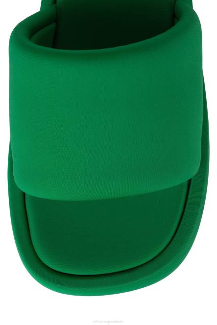 Jeffrey Campbell txt-mij NDHB4 platform sandaal groen neopreen vrouwen