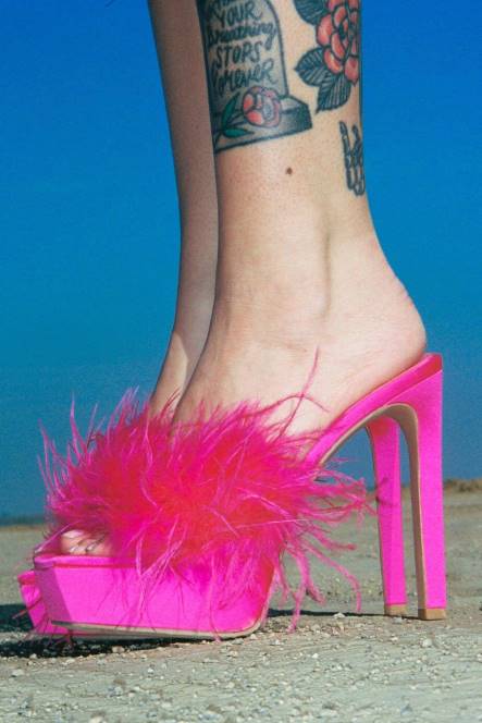 Jeffrey Campbell verdwaasd NDHB1045 platform sandaal rood satijn rood vrouwen