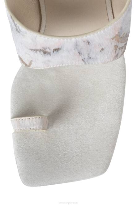 Jeffrey Campbell verwend-f NDHB954 platform sandaal beige multi vrouwen