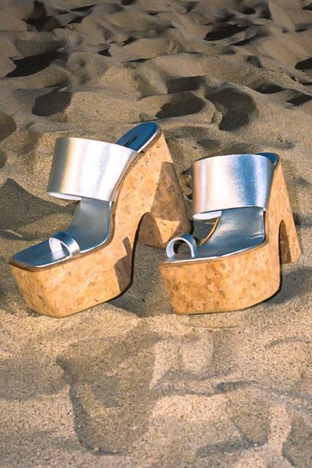 Jeffrey Campbell yesmina-st NDHB1142 platform sandaal zilver vrouwen