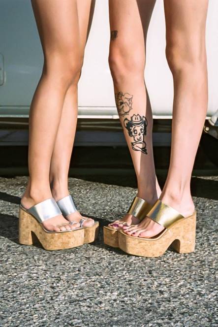 Jeffrey Campbell yesmina-st NDHB1142 platform sandaal zilver vrouwen
