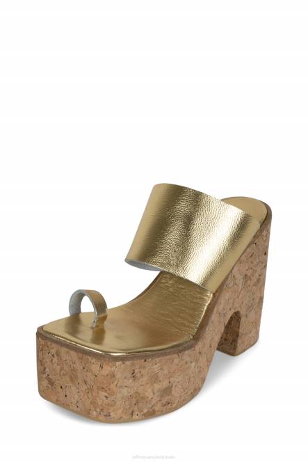 Jeffrey Campbell yesmina-st NDHB1143 platform sandaal goud vrouwen